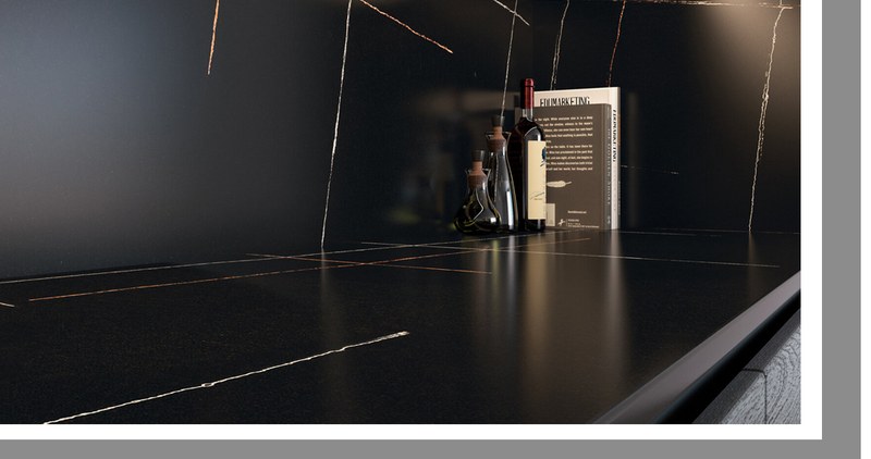 Statement Marble Kitchen